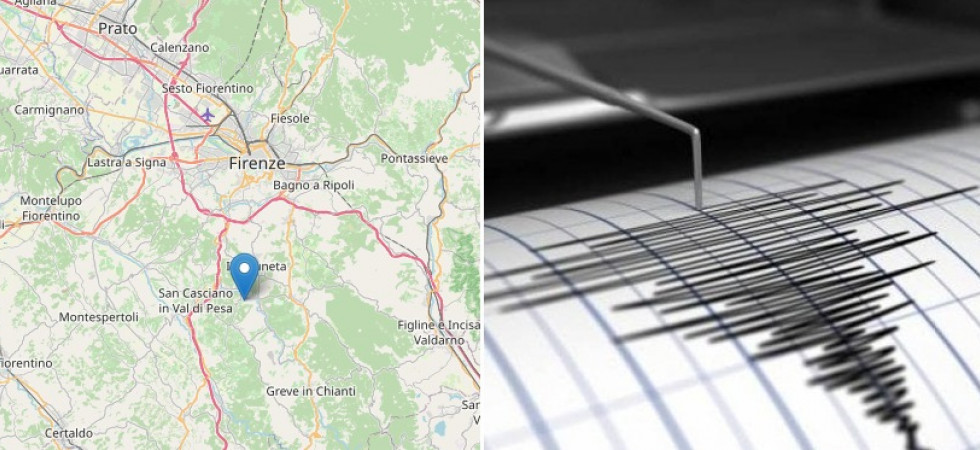 Sciame sismico a Firenze: intenso terremoto in mattinata